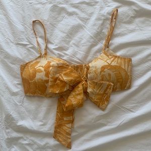 Zimmerman Mae Bow Sweetheart Neckline Bralette